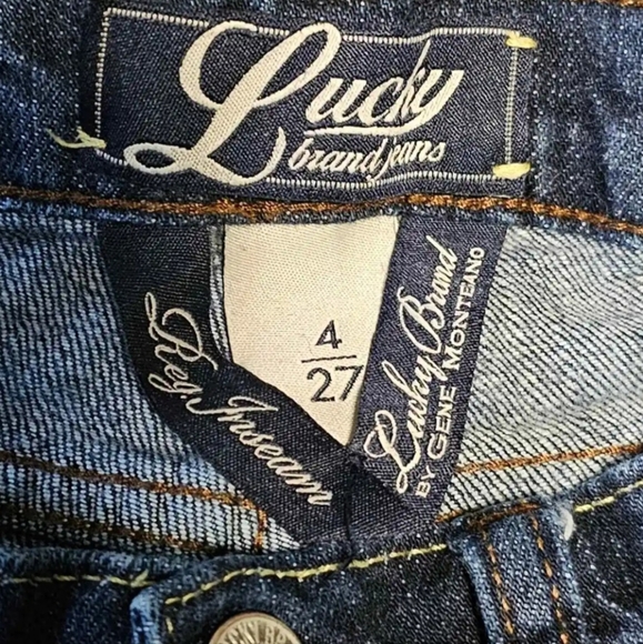 Lucky Brand Southside Zoe Straightleg Jeans size 4/27 - Picture 5 of 5
